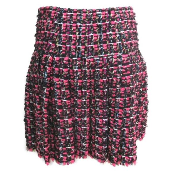 Chanel Pink Tweed Skirt - Picture 3 of 4